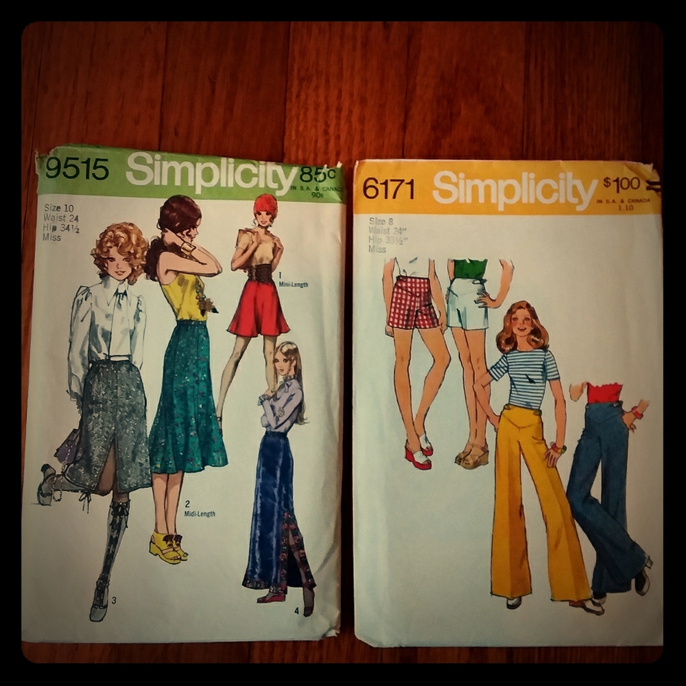 Vintage simplicity patterns